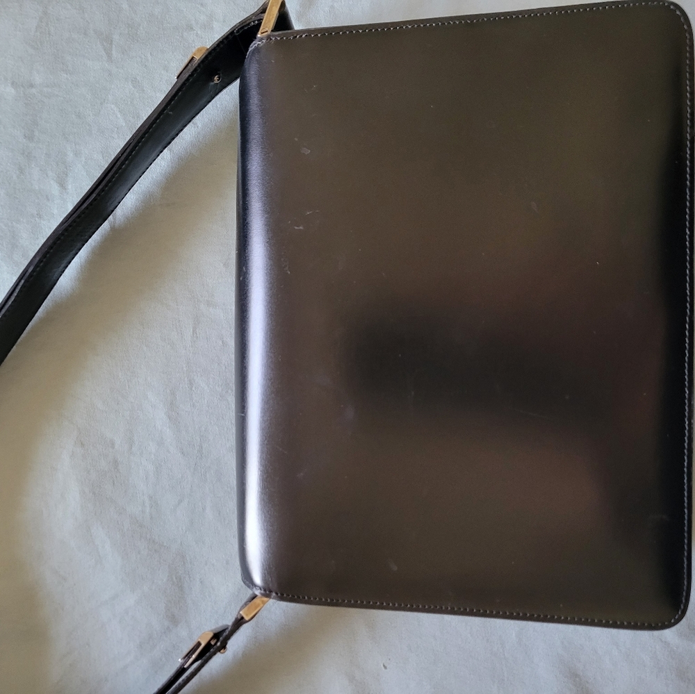 Black Bally Shoulder Bag